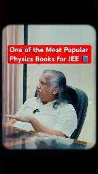 One of the Most Popular Physics Books for JEE 📘🔥| #jee #iit #physics #books
