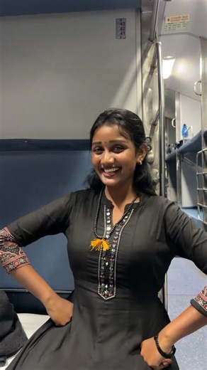 Siri Ravula Chary on Instagram: "Train journey ..😍 . . . #insta #instamood #instapic #instafit #instafood #instagram #instagram #instafashion #instalike #siriravulachary #peddapalli #peddapallidistrict #peddapallimemes #viral #train #trainharderthanme #traindirty #gangothri #trend #trendingsongs #reel #réel #like #likes #liketime #girl #girlstrip #girls #love #me #memes"