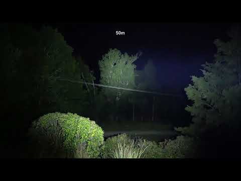 Sofirn SP36 Pro 8000lm Powerful LED Flashlight 4*SST40 USB C