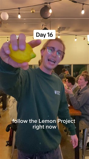 Day 16 - The Lemon Project 🍋 Conversation is kindness! . . . #calpolyslo #calpoly #spreadpositivity #goodvibes #passthelemon