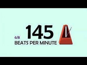 145 BPM 6/8 Metronome