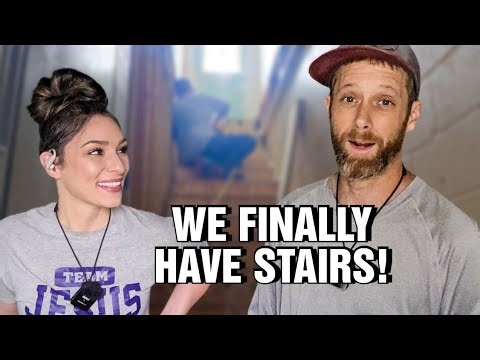 Our Cabin Just Changed Forever… We Finally Built Stairs!