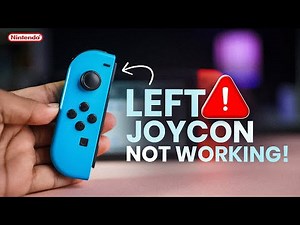 HOW TO FIX LEFT JOY-CON ISSUES!! - Nintendo Switch