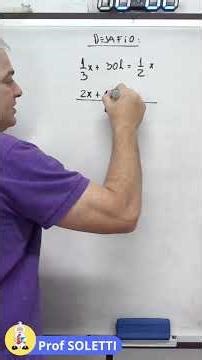 SOLUTION TO CHALLENGE 31 - Prof. Soletti #enem #vestibulares #matematica