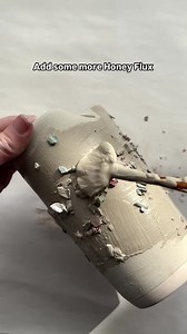 728K views · 4.6K reactions | How to use honey flux glaze & glaze chips ❤️ ••• Follow @laurensumnerpottery for more! | The Ceramic School | Facebook