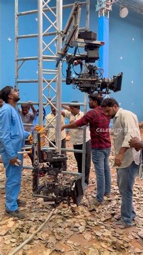 Have you seen the movie camera setup 🤩🤩 #camera #shootingtime #trendingshorts #viral