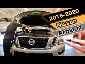 How To | 2016-2020 Nissan Armada | Oil Change & Oil Reset |