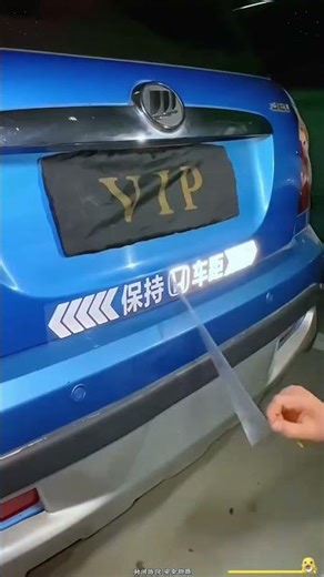 Keep distance between cars stickers make following cars safer Car goodies