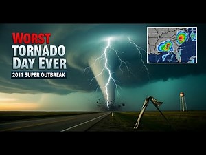 The Worst Tornado Day Ever: Inside the 2011 Super Outbreak - Over 300 Tornadoes in 3 Days (EF5)