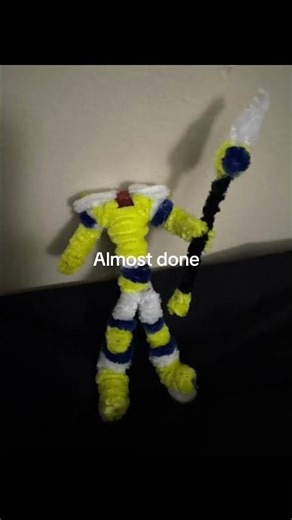 Orion from #brawlhalla #pipecleanerart #chenillestems