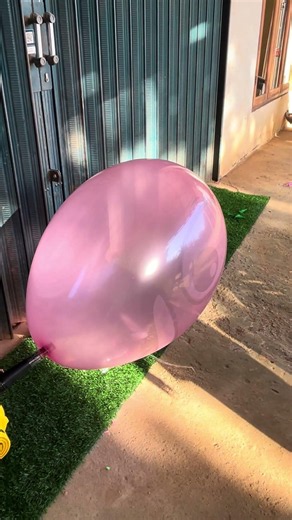 ASMR JUMBO BALLOON BURNS VERY LOUDLY #shortsviral
