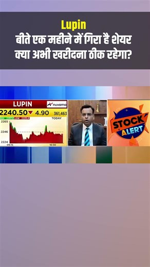Lupin के शेयरों को लेकर जानिए क्या है एक्सपर्ट की राय