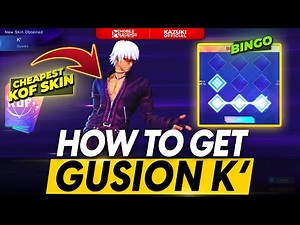 HOW TO GET GUSION KOF SKIN WITH FREE TICKETS | CHEAPEST KOF SKIN EVER |MLBB