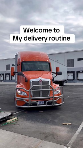 Daily Routine of a Female Truck Driver | Delivery Service