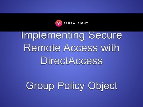 Configuring Group Policy Object (GPO) in Windows Server 2012