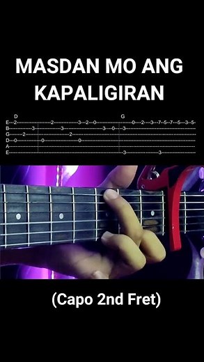 Asin - Masdan Mo Ang Kapaligiran (Guitar Tabs and Chords) (Guitar Fingerstyle Tutorial)
