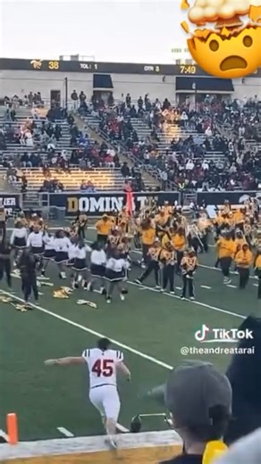 79K views · 390 reactions | Tuskegee kicker Lorcan Ryans was public enemy No. 1 at the Turkey Day Classic. Full story: https://hbcusports.com/2025/11/29/tuskegee-kicker-flips-off-fans-pushes-band-member-at-hbcu-rivalry-game/ Video c/o of @theandretarai/TikTok | HBCU Sports | Facebook