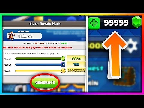 WHAT HAPPENS IF YOU USE a "FREE GEM GENERATOR" for Clash Royale!