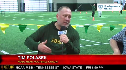 Here's what to expect when the Bison football team returns to work this week