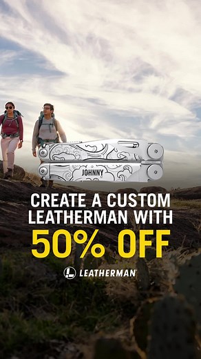 50% Off Best-Selling Multi-Tools Customization
