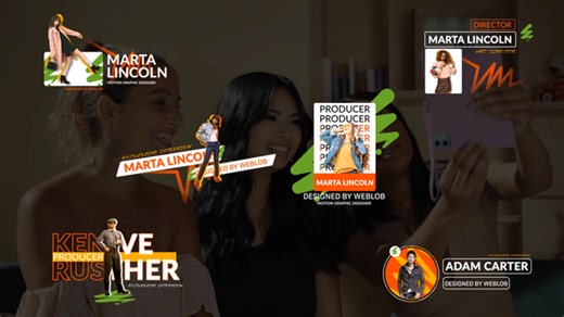 Social Media Modern Lower Thirds