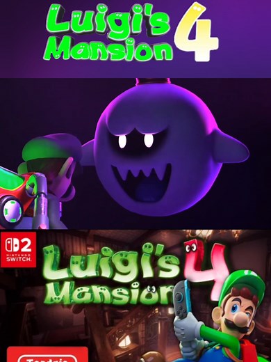 Luigi's Mansion 4 Teaser Trailer for Nintendo Switch 2