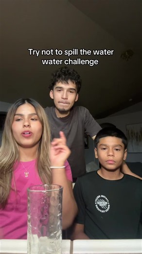 Try Not to Spill the Water Challenge: Navarro Siblings Edition
