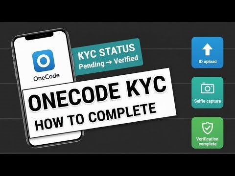 OneCode Ka Pending KYC Kaise Complete Kare? | How to Complete KYC Pending of #OneCode App