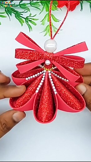 6.2K views · 56 reactions | Most beautiful Christmas angel making very easy tutorial at home #Christmas #handmade #angel | Craftsome | Facebook