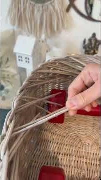 This Basket Edge Looks So Clean 😍 Easy Weaving Trick