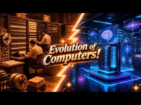 Evolution of Computers: From Room-sized Machines to AI