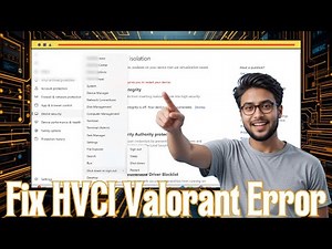 How To Fix HVCI Enabled In Valorant On Windows 11 | Step-by-Step Guide (2025)