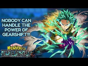 I Created Lore Accurate Gearshift Deku In My Hero Ultra Rumble!