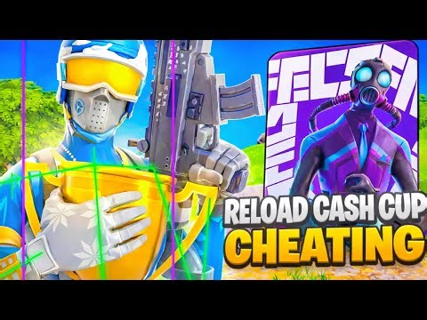 using *CHEATS* to qualify for Reload Cash Cup Finals 🏆