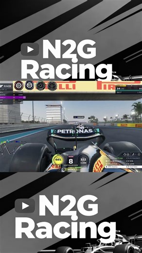 Using all 5 tyre component #f1simracing #racing #formula1 #simracing #f125 #f1 #gaming #shorts