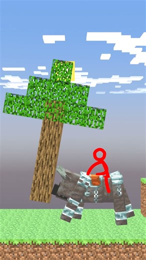 Minecraft Ravager Riding Animation #minecraft #animation