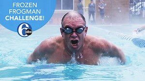 "Frozen Frogman" challenge honors fallen military heroes