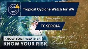 Severe Weather Update: Tropical Cyclone Watch for WA. Video current at 11.30AM AWST 9 April, 2021. Two tropical cyclones - Seroja and Odette – are now lying off Western Australia, and a cyclone watch has been issued for communities along the west coast, now is the time to prepare. For the latest forecasts and warnings, go to our website: http://ow.ly/I39a50EkkkN or the #BOMWeather app and follow the advice of emergency services. Department of Fire and Emergency Services WA For more information a