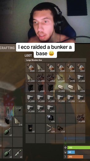 He was so gooped up that it had me 💧 #rustclips #rust #rusttok #rustconsole #rustgame