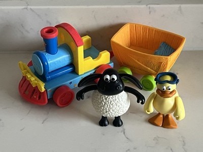 CBeebies Timmy Time Train With Sounds With Timmy & Yabba Posable Figures | eBay