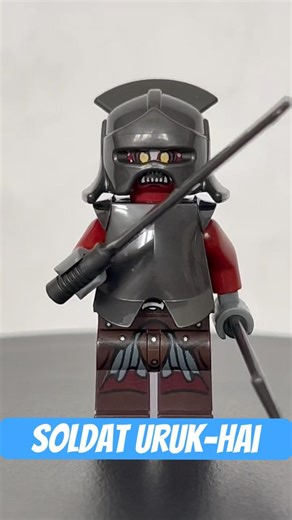 Soldat Uruk-Hai Set 9474 la Bataille du Gouffre de Helm (2012) #lego #LOTR #seigneurdesanneaux