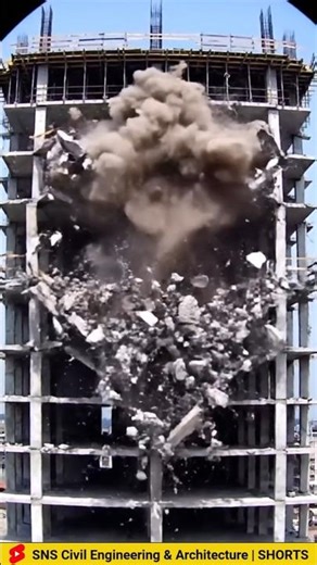 A building collapsing during construction #civilengineering #architecture #construction #shorts #ai