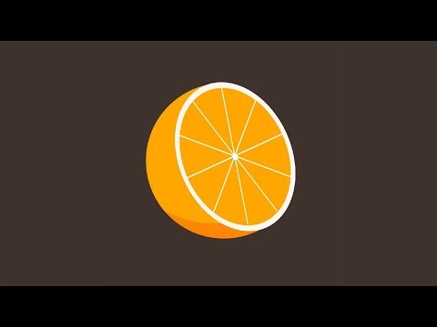 Adobe Illustrator Vector Orange Tutorial | Bangla tutorial @nishithbd444 