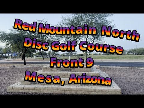 Red Mountain North Disc Golf Course - Front 9 | 18-Hole Course | Mesa, Arizona