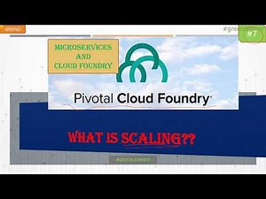 Pivotal Cloud Foundry #7 || What is Scaling? || Scaling of Microservices || Green Learner