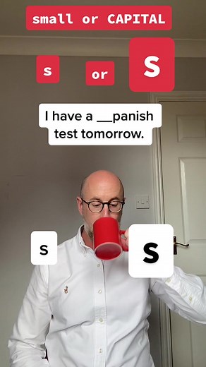 Capital Letter vs. Small Letter: Learning English Punctuation