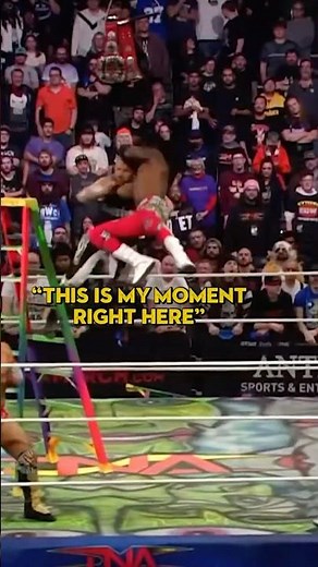 Chris Bey's WILD Springboard Cutter Off A Ladder!