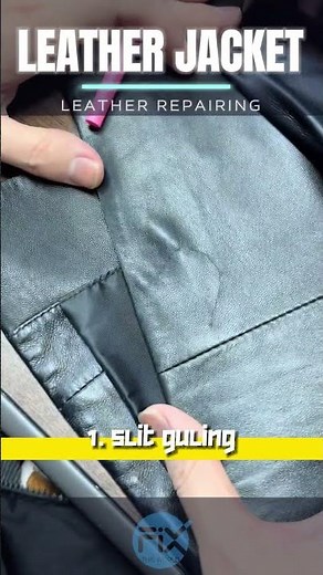 How to #Repair TORN LEATHER JACKET @DiY | leather repairing | leather jacket | worn leather #howto