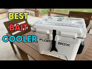 Best Portable Live Bait Cooler | Flop Box 10