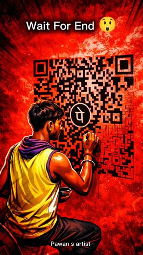 25 hours ka mehnat success 😲 creative Art phone pay QR Code 😲#ytshorts #viralvideo #shorts
